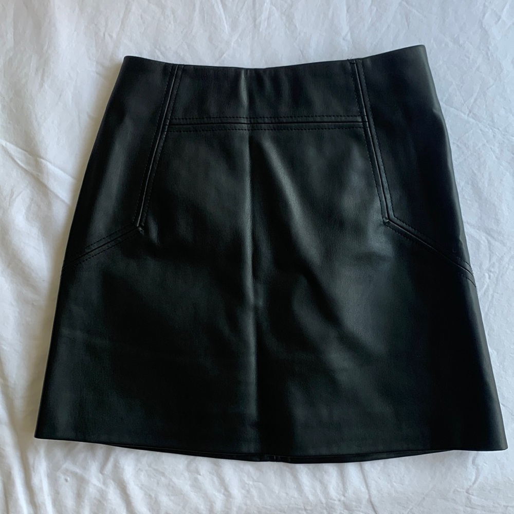 Leather skirt